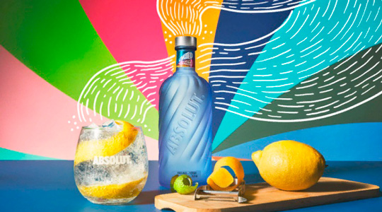 ����� ������� �� ��������������� ������ Absolut Vodka