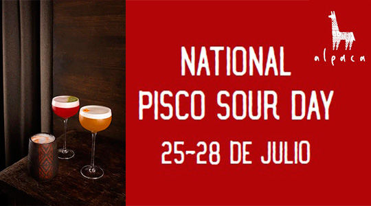� 25 �� 28 ���� Alpaca ����� ����������� ���������� National Pisco sour day