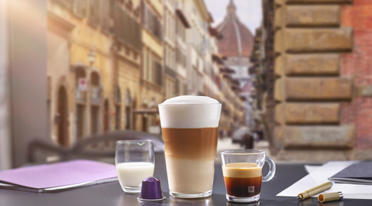 �������� ������������ ���� � ����������� ���������� ��������� �� Nespresso
