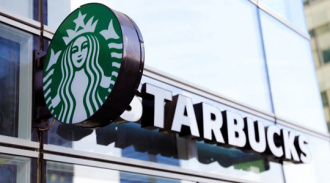 Starbucks  .  - 