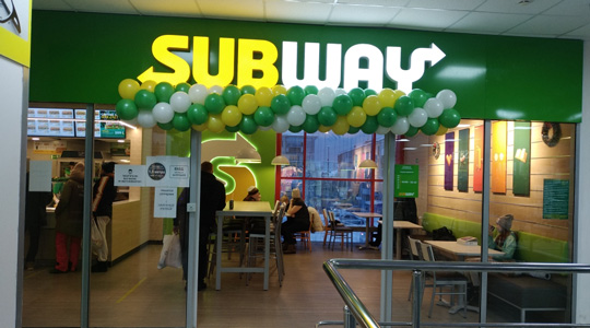 ������ ������ ������� ��� 5 ����� ���������� Subway